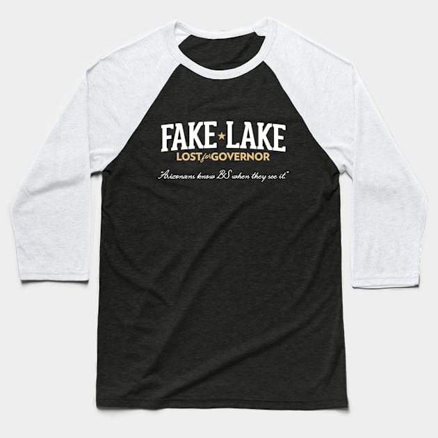 FAKE LAKE Lost Baseball T-Shirt by Third Unit